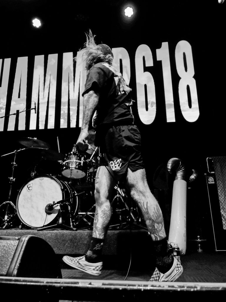HAMMER618 performing live in Adelaide at Lion Arts Factory